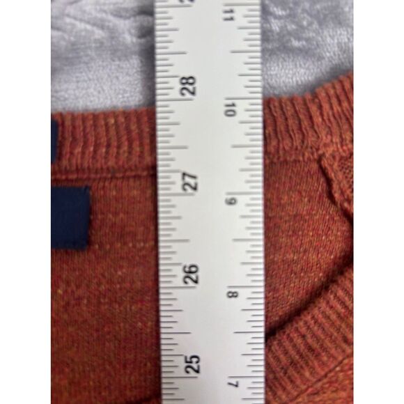 J.Crew Rust Orange Knit Sweater for Men - Size L - Picture 5 of 10